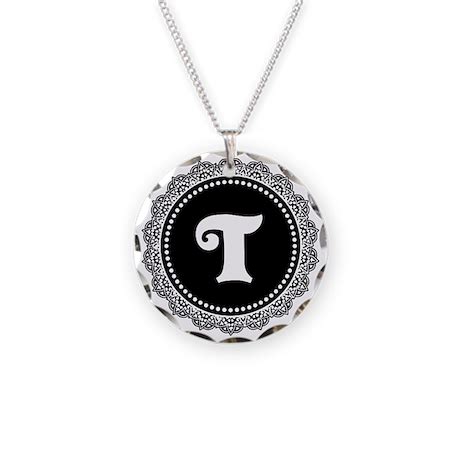 CUSTOM INITIAL Round Monogram Necklace by unfortunateoccasions