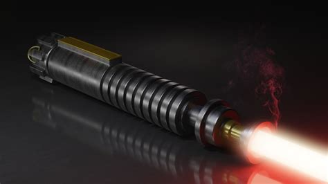 ArtStation - Darkside Lightsaber