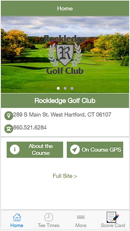 Rockledge Country Club by CourseTrends.com