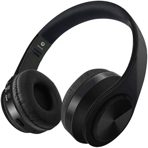 Bluetooth Headphones,Intera Wireless Headphones Over Ear with Microphone, Foldable & Lightweight ...