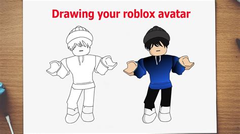 Drawing Roblox Avatars #141 - YouTube