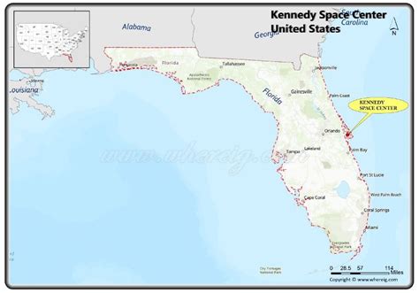 Where is Kennedy Space Center, Florida - Location Map, Travel Info, Facts