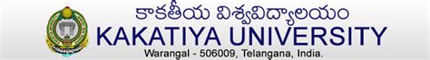 Kakatiya University, Warangal-506009, Telangana, India.