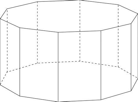 Decagonal Prism | ClipArt ETC