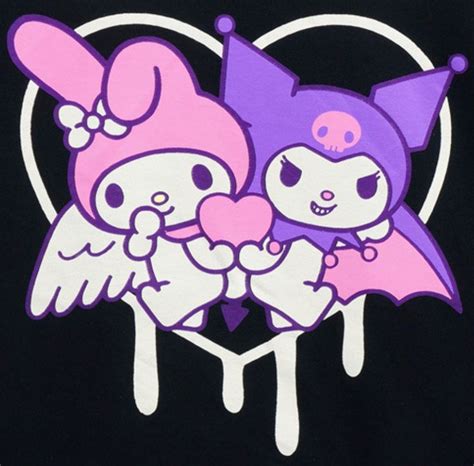 Kuromi & My Melody | My melody, Cute wallpapers, Sanrio characters