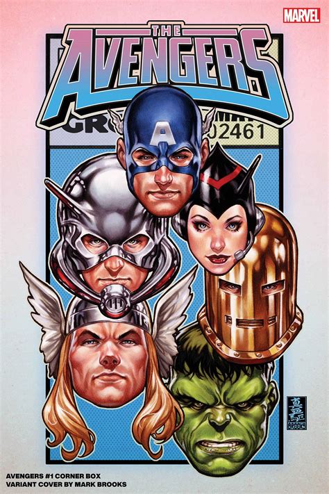 Avengers #1 (Brooks Corner Box Cover) | Fresh Comics