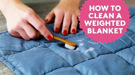 How to Wash Your Weighted Blanket The Right Way | Spotless | Real Simple - YouTube