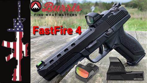 Burris FASTFIRE 4 at 200 yards - REVIEW - YouTube