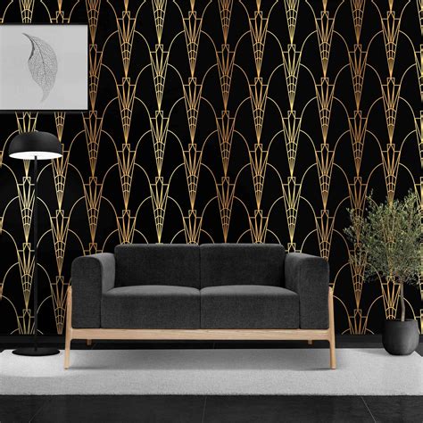 Luxury Living Room Wallpaper Peel & Stick Wall Covering – AccenWallpapers