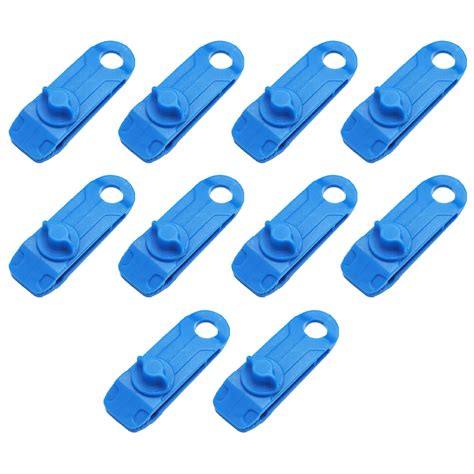 Tarp Clips Heavy Duty Lock Grip Clamps Thumb Screw Tent Clip Secures Tarps Awning Clamp Set for ...