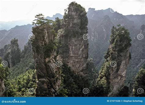 Wulingyuan National Park, China Stock Photo - Image of high, china: 27471636