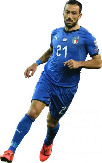 Fabio Quagliarella Italy football render - FootyRenders