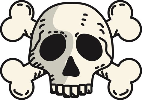 Download Skull And Crossbones Drawing Human Skull Symbolism - ドクロ イラスト ...