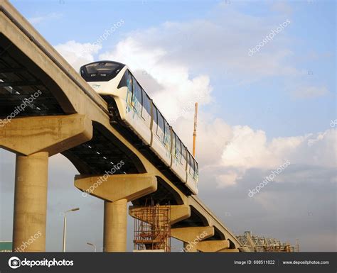 Cairo Egypt November 2023 Egypt Monorail Its Track Front One – Stock Editorial Photo © Tamer ...