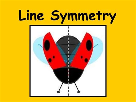 Line symmetry