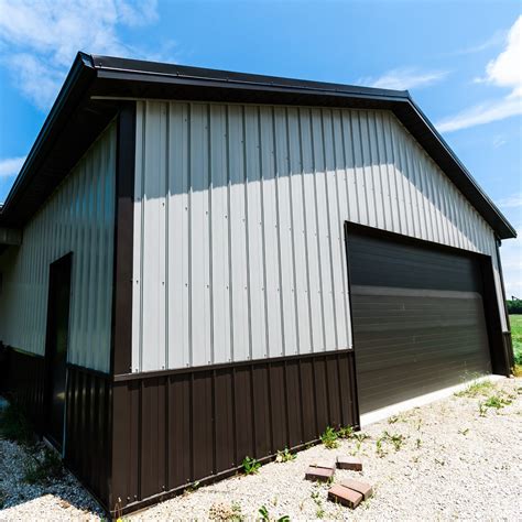 METAL SIDING & ROOFING OPTIONS FOR POLE BUILDINGS