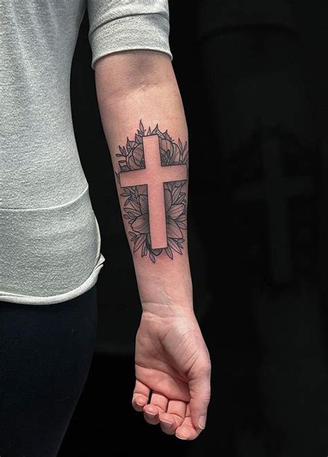 Tattoos For Men On Arm Cross