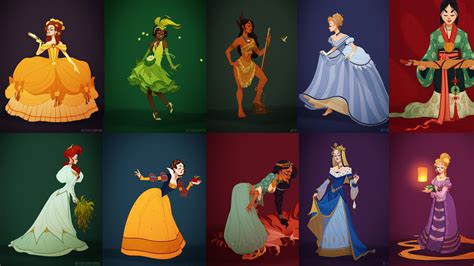 Disney: What is the Time Period and Location of Each Princess Movie ...