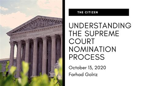 Understanding the Supreme Court nomination process - The Citizen