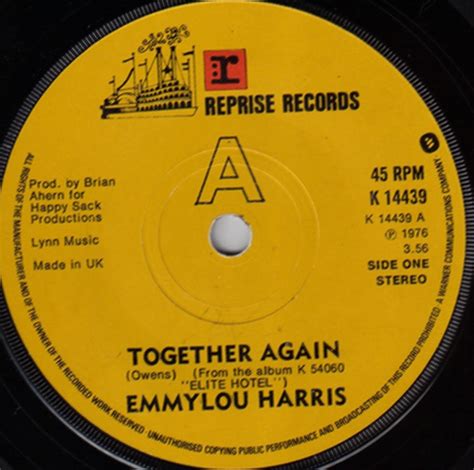 Emmylou Harris - Together Again | Releases | Discogs