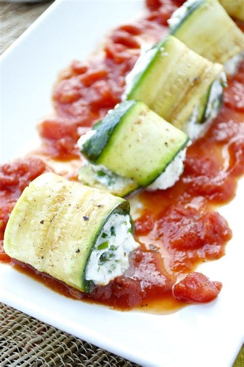 Zucchini Rolls - Fashionable Foods | Zucchini rolls, Food, Cooking recipes