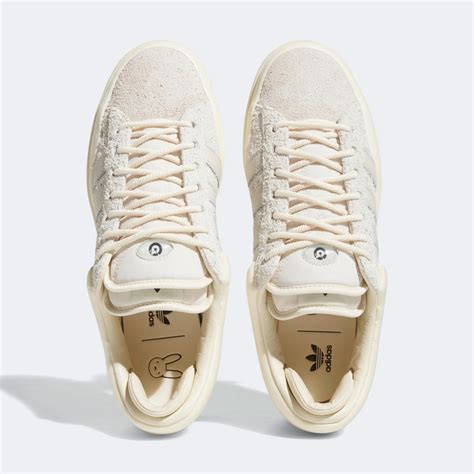 Bad Bunny To Kick Off 2023 With The adidas Campus “Cloud White” - Kicksmini