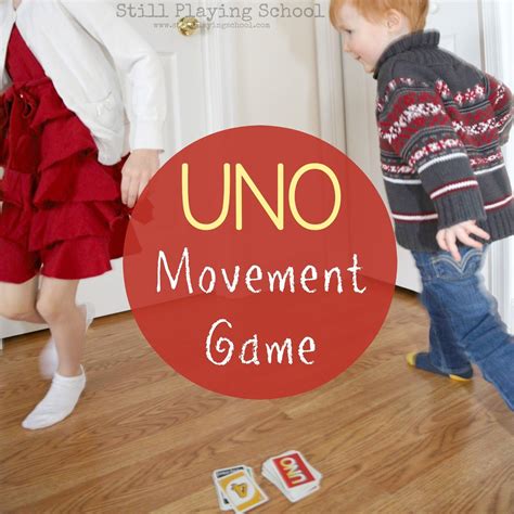 UNO Movement Game for Kids | Gym games for kids, Indoor games for kids ...