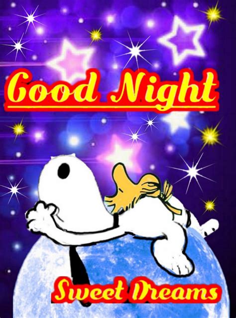 スヌーピー(good-night) | Goodnight snoopy, Snoopy images, Good night sweet ...