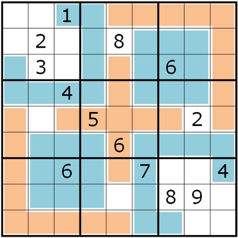 Sudoku Variants Series (016) - Extra Regions Sudoku — Rätselportal — Logic Masters Deutschland