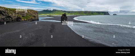 Dyrholaey Beach and Cliffs, south of Iceland Stock Photo - Alamy