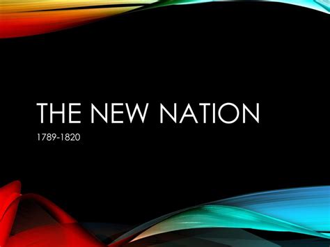 The New Nation ppt download