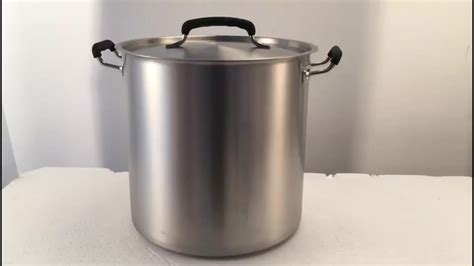 Brand New Stainless Steel 10 Gallon 50l Cooking Pot - Buy 50l Cooking ...