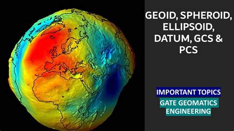 GEOID, SPHEROID, ELLIPSOID, DATUM, COORDINATE SYSTEM, GCS , PCS AND UTM #geomaticsengineering # ...