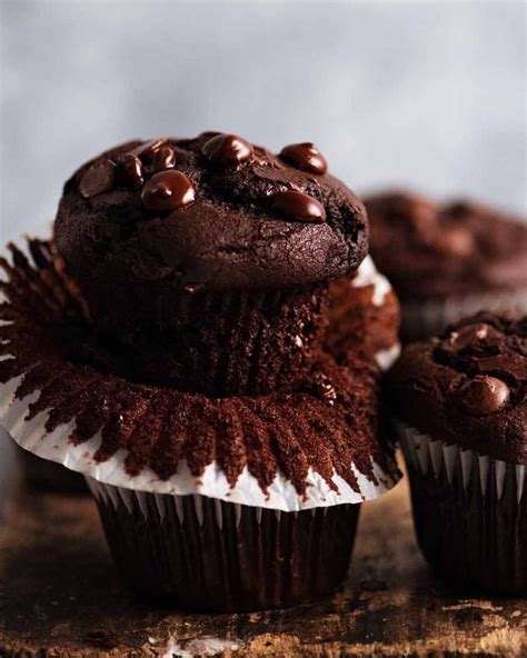 Chocolate Muffins | RecipeTin Eats