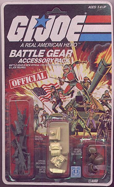 YOJOE.COM | Battle Gear Accessory Pack #1 Carded