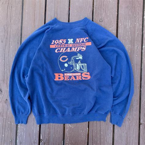 Vintage 1985 Chicago Bears Nfc Championship... - Depop