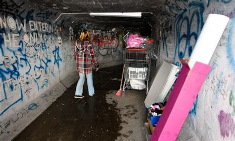 Inside the dark and dangerous sewer homes made by vagrants in the drainage tunnels beneath the ...