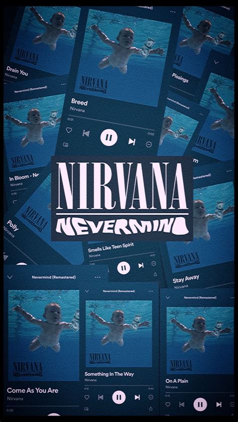 Nirvana Nevermind- wallpaper in 2021 | Nirvana wallpaper, Nirvana ...