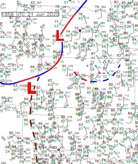 Jon Davies Severe Weather Notes: A look at landspout tornado formation in northwest Kansas on ...