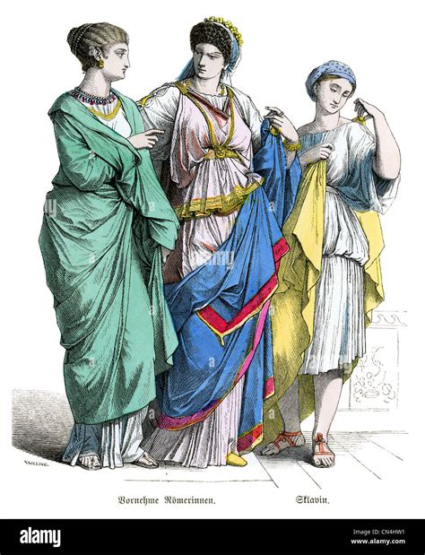 Ancient roman clothing women hi-res stock photography and images - Alamy