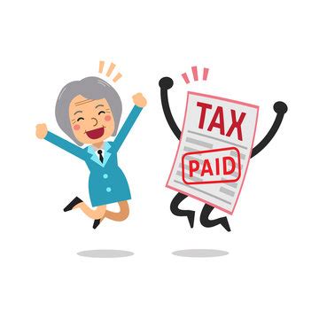 Income Tax Cartoon Images – Browse 8,744 Stock Photos, Vectors, and ...