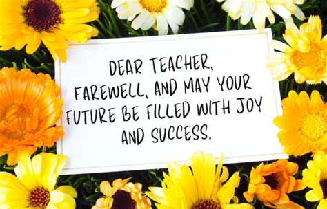 100 Farewell Quotes To Honor Retiring Teachers – Retirement Tips and Tricks