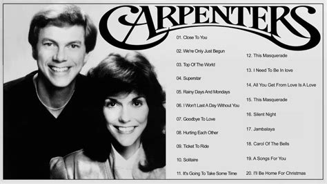 The Carpenters Graetest Hits Collection - Best Songs Of The Carpenters ...