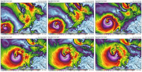 A new intense windstorm possible for UK and Ireland later this week - GFS and ECMWF models in ...