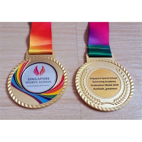 Rainbow Medal with Full Colour Print (Ready Design)