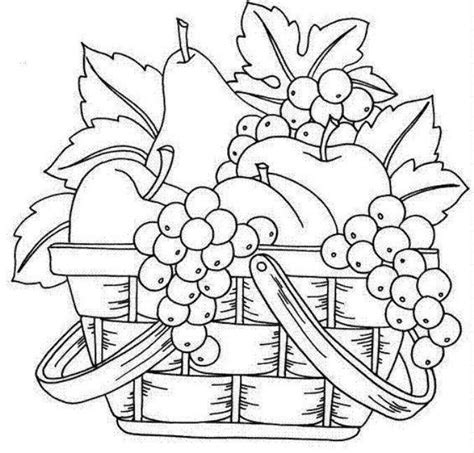 fruit basket | Art - CLIP Art LINE DRAWINGS /Sketching LINE ...