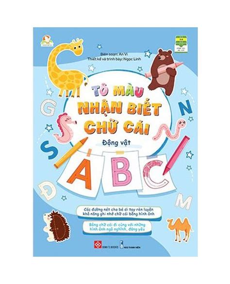 Tô Màu Nhận Biết Chữ Cái - Động Vật