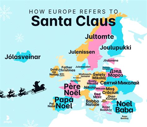 How the World Refers to ‘Santa Claus’