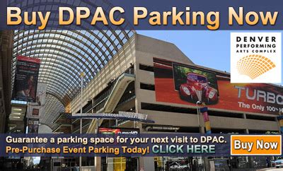 Center For The Performing Arts Parking - Reserve parking near Denver Center