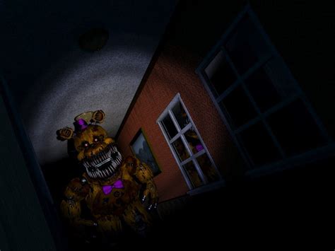 Fredbear on the hallway | Fnaf, Fnaf drawings, Fnaf wallpapers